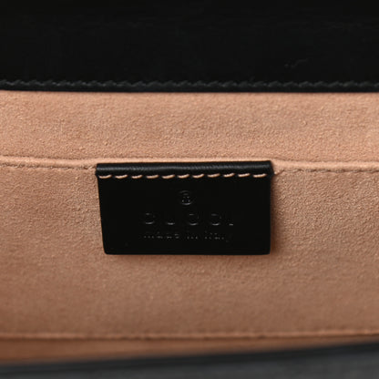 Gucci Guccissima Small Padlock Shoulder Bag Black 6 of 12