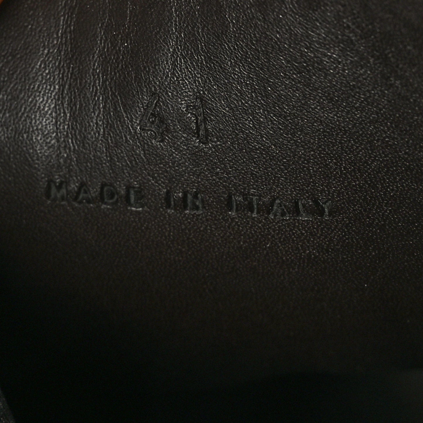 Calfskin The Flash Chelsea Boots 41 Black Tangerine