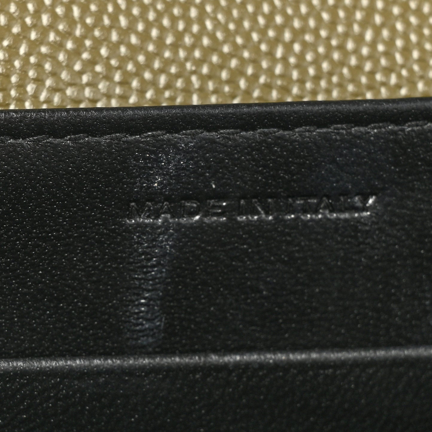 Grain De Poudre Monogram Cassandra Chain Wallet Ver Kaki