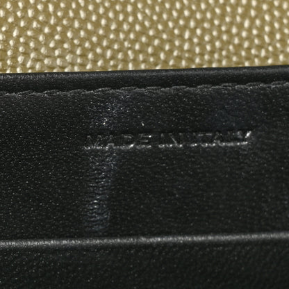 Saint Laurent Grain De Poudre Monogram Cassandra Chain Wallet Ver Kaki 7 of 10