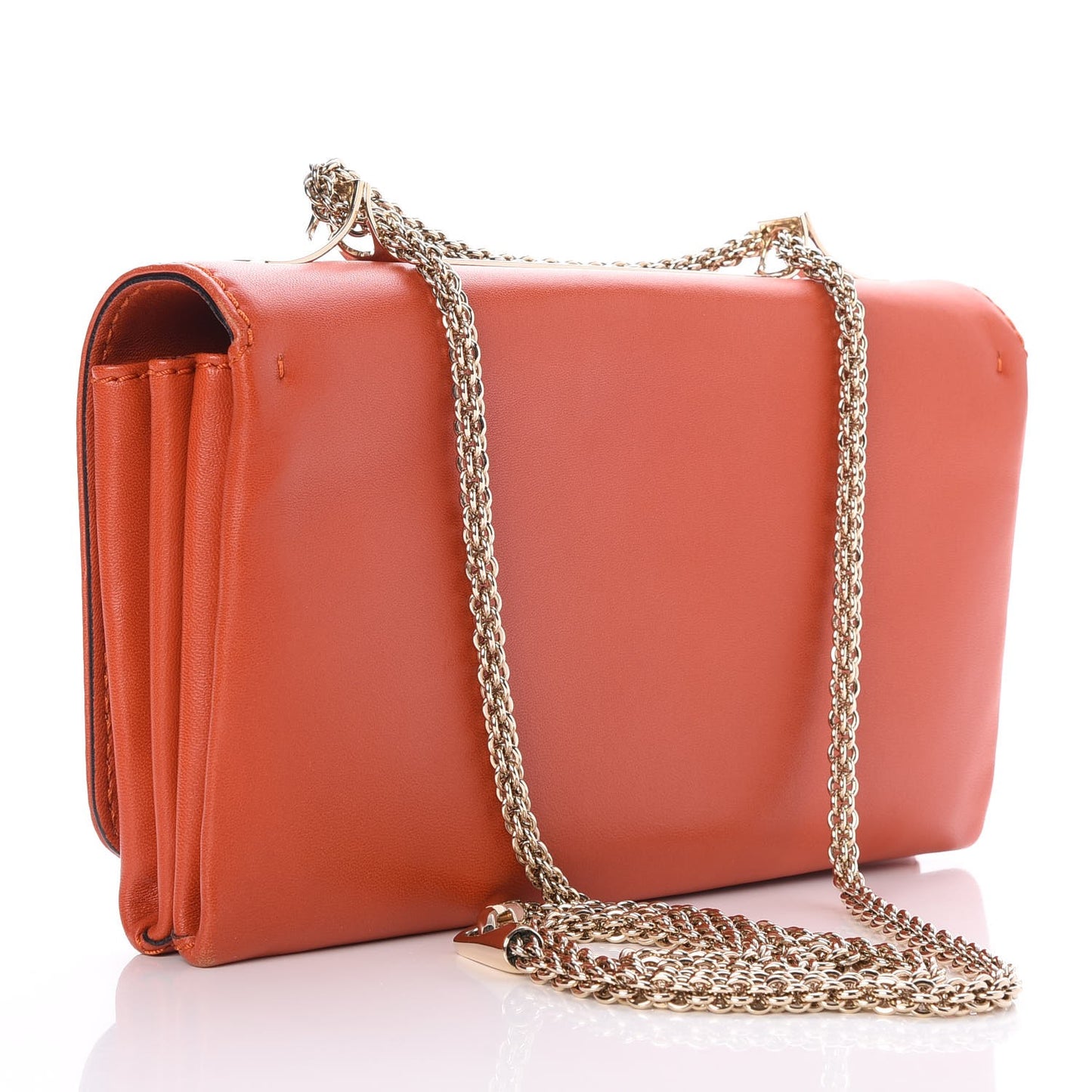 Nappa Va Va Voom Shoulder Bag Orange