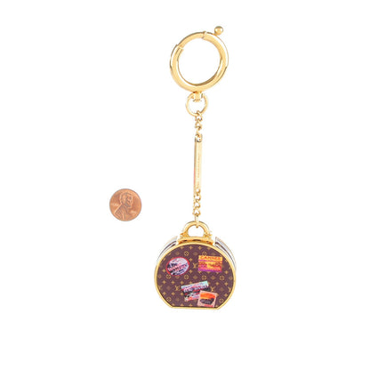 Louis Vuitton Monogram Hat Box Keychain 2 of 5
