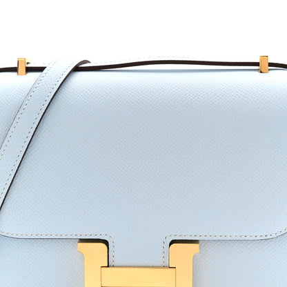 Hermes Epsom Constance 18 Bleu Brume 8 of 11