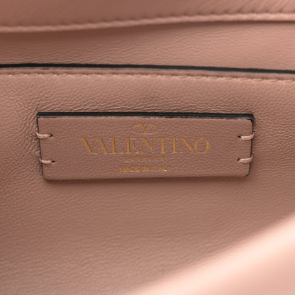 Valentino Garavani Nappa Small Roman Stud Shoulder Bag Rose Cannelle 6 of 9