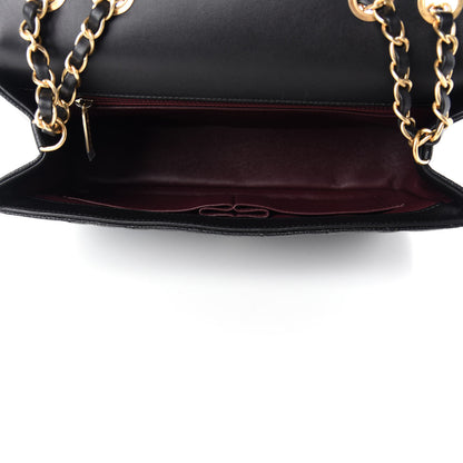 Chanel Caviar Quilted Medium CC Filigree Flap Black 5 of 11