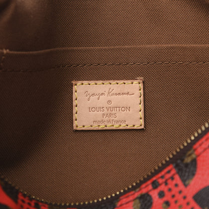 Louis Vuitton Monogram Kusama Pumpkin Dots Papillon 30 Red 8 of 11