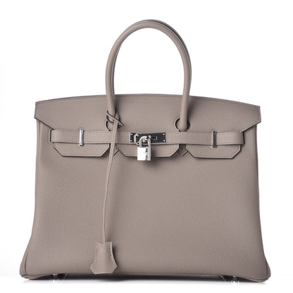 Hermes Togo Birkin 35 Gris Asphalte 1 of 31