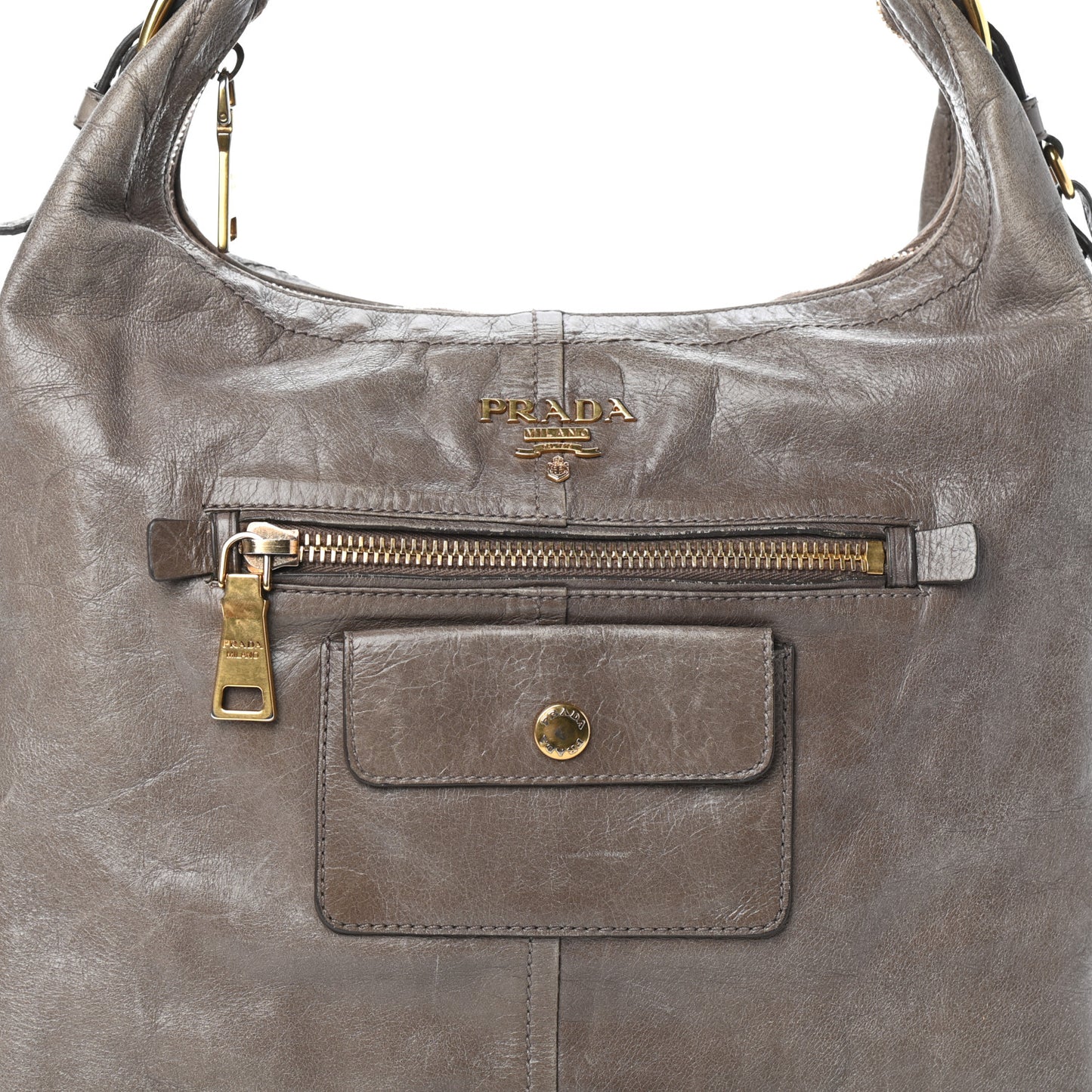 Vitello Shine Hobo Argilla