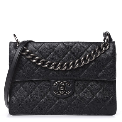 Chanel Caviar Quilted Large Retro Class Flap Black 1 of 14