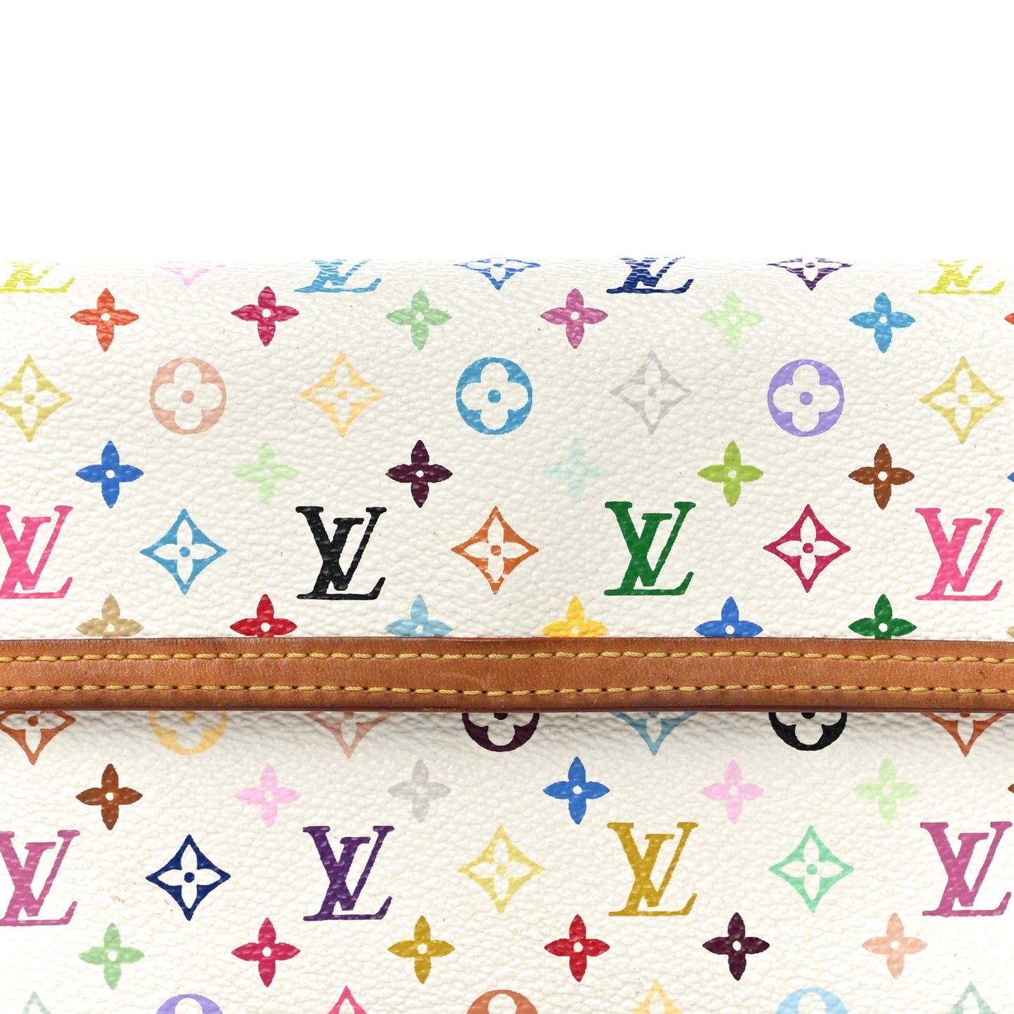 Monogram Multicolor Porte Tresor International Wallet White
