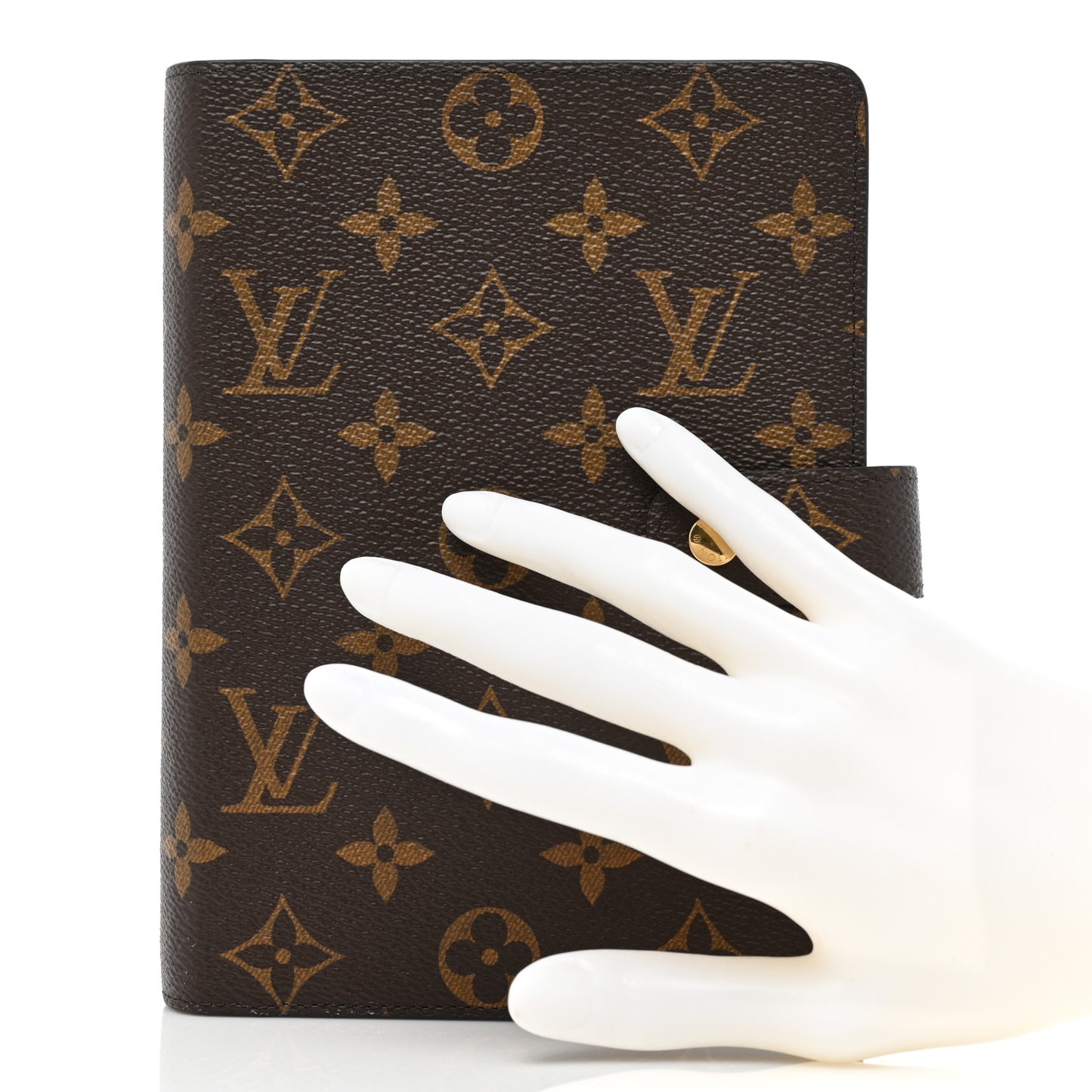 Monogram Medium Ring Agenda Cover
