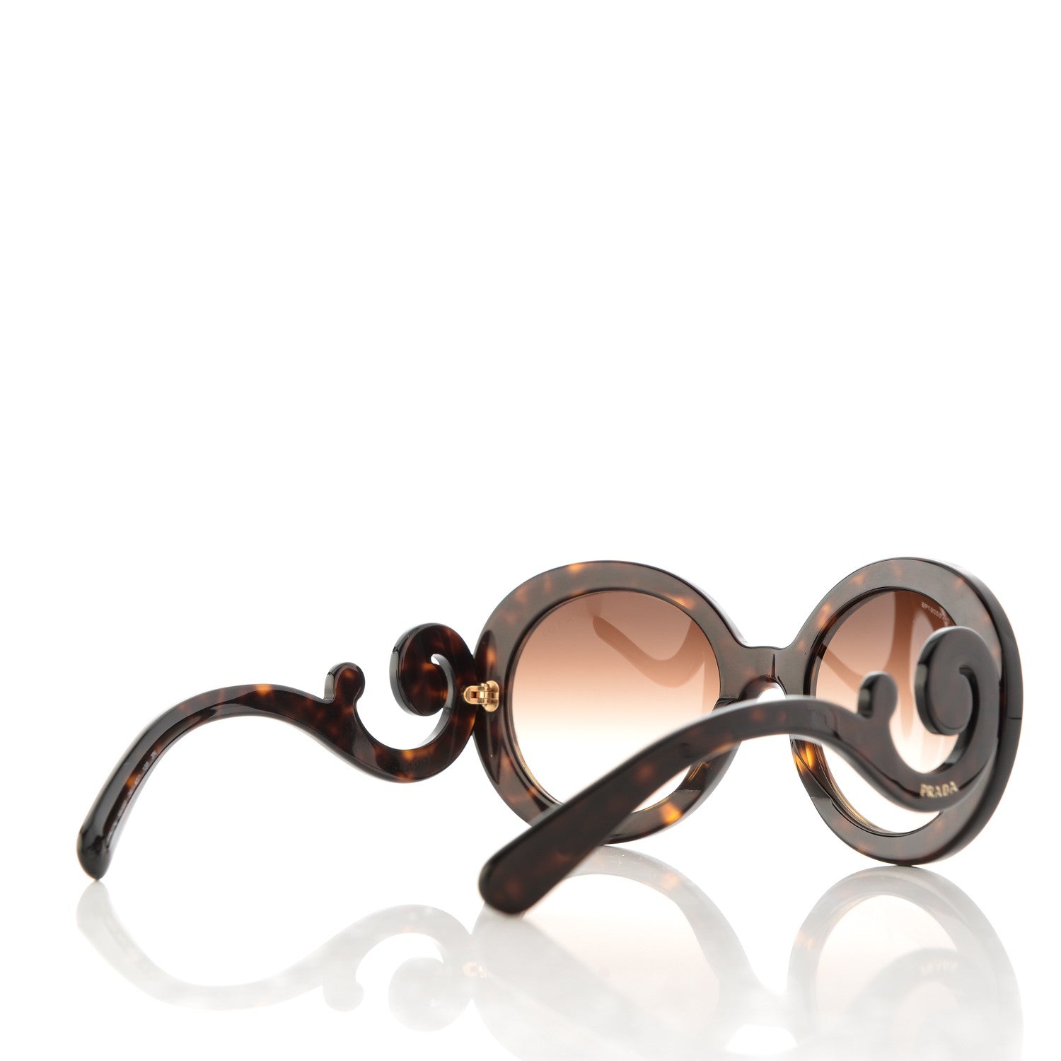 Prada Baroque Sunglasses SPR 27N Tortoise 4 of 9