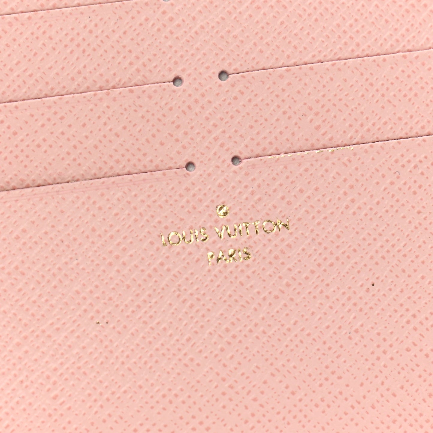Calfskin Felicie Card Holder Insert Rose Ballerine