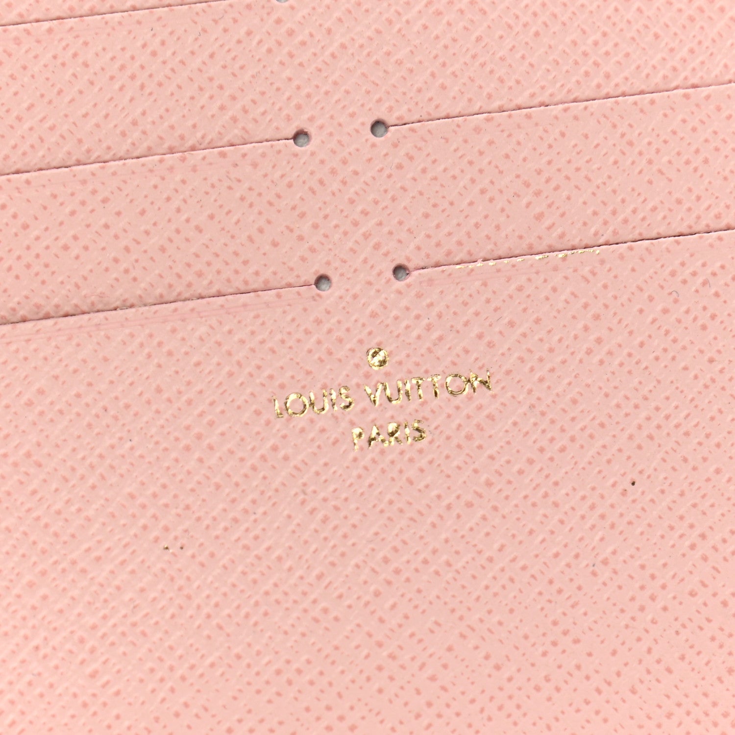 Louis Vuitton Calfskin Felicie Card Holder Insert Rose Ballerine 6 of 7