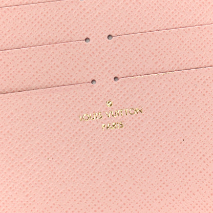 Louis Vuitton Calfskin Felicie Card Holder Insert Rose Ballerine 6 of 7