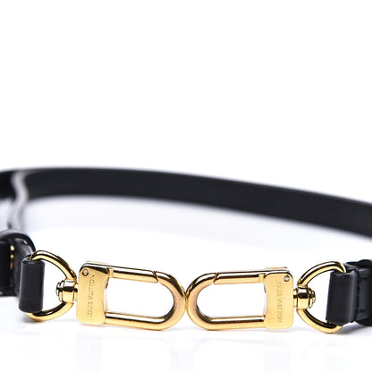 Louis Vuitton Calfskin NeoNoe Shoulder Strap Black 3 of 3