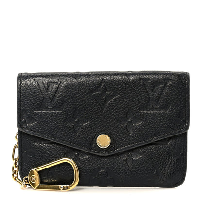 Louis Vuitton Empreinte Key Pouch Black 1 of 9