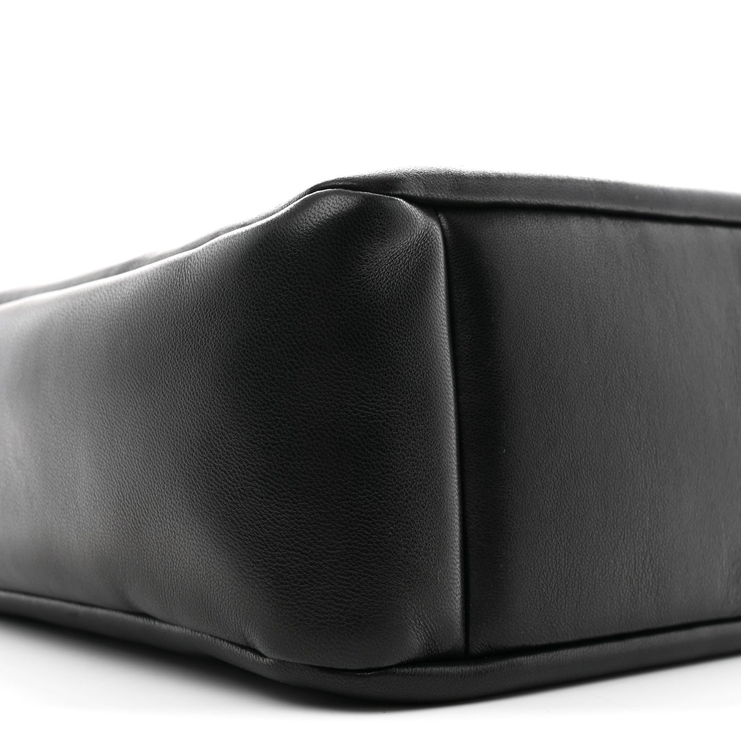 Padded Lambskin Small Le 5 A 7 Supple Hobo Black