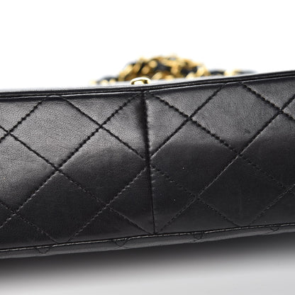 Chanel Lambskin Quilted Small Single Flap Black 12 of 16