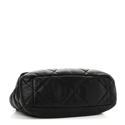 Chanel Lambskin Quilted Large Chanel 19 Flap Black 7 of 18