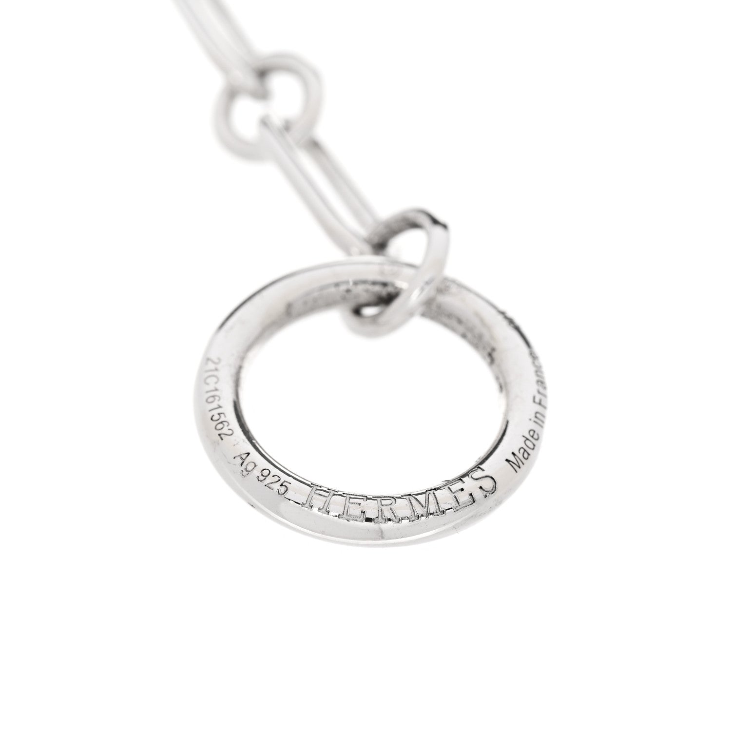 Hermes Sterling Silver Chaine d'Ancre Punk Bracelet SH 3 of 4