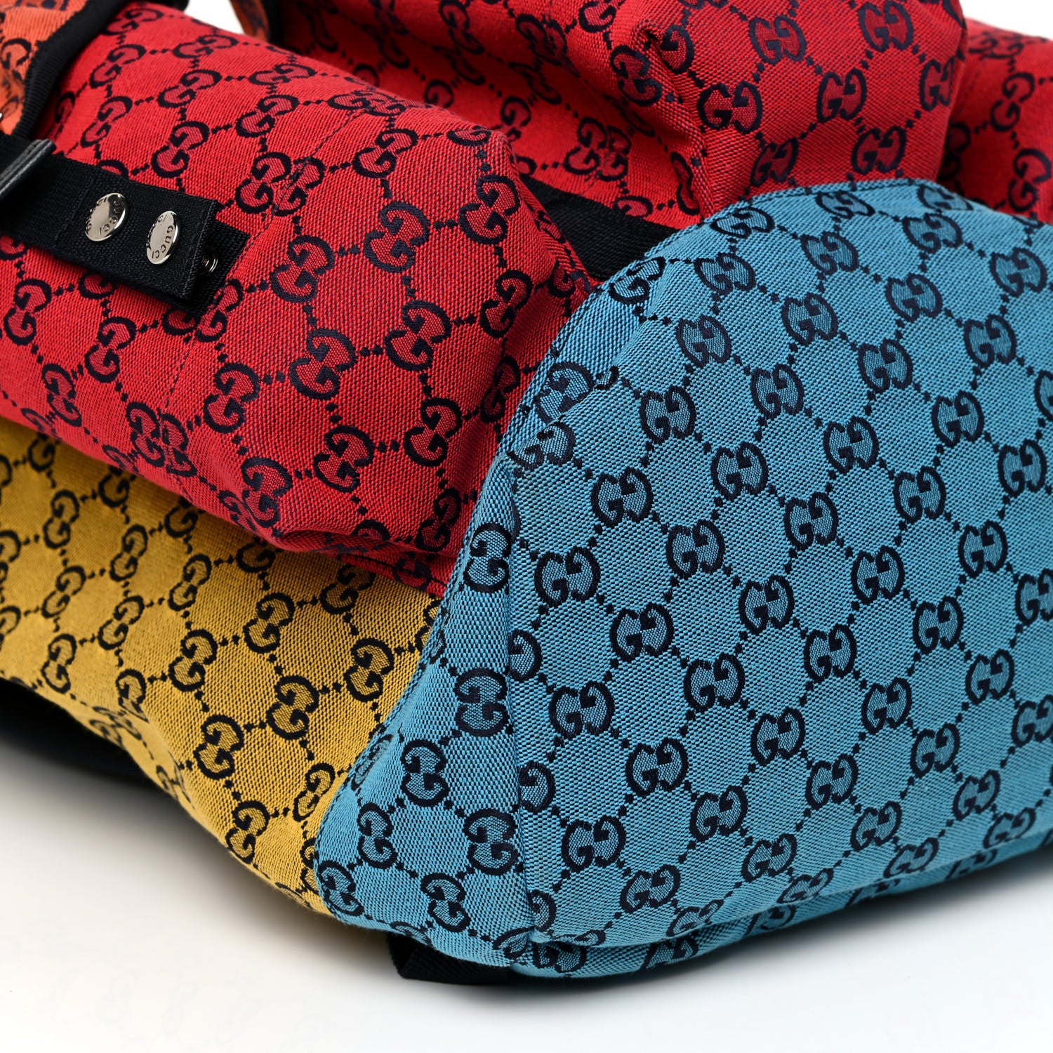 Gucci Monogram Multicolor Retro Interlocking G Utility Pocket Backpack Multicolor 7 of 8