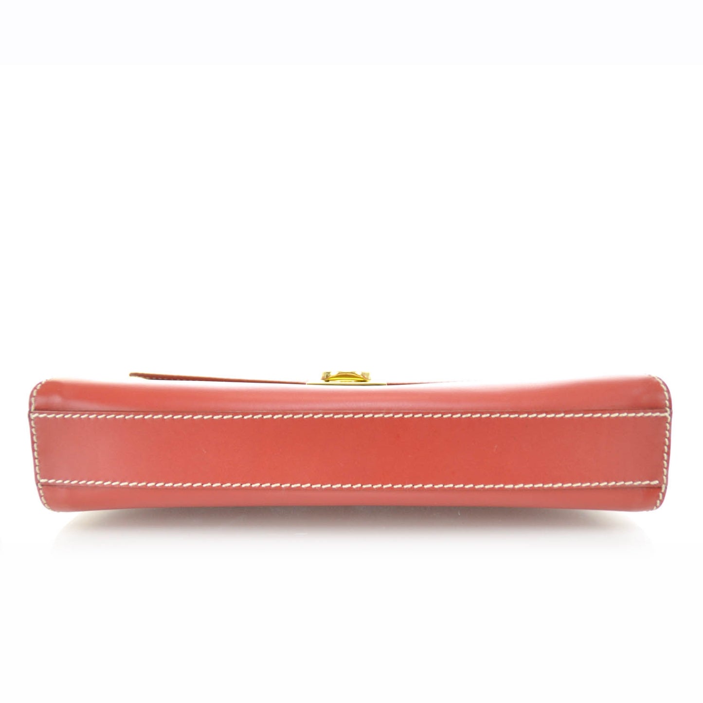 SALVATOREFERRAGAMOLeatherGanciniShoulderBagRed