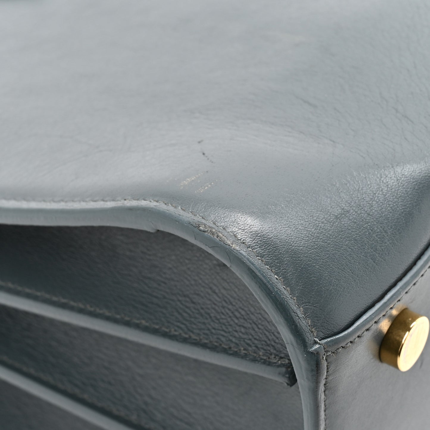 Calfskin Small Sac De Jour Fog