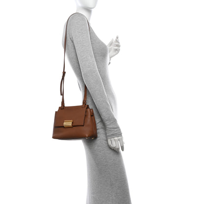 Salvatore Ferragamo Grained Calfskin Ginger Crossbody Brown 2 of 14