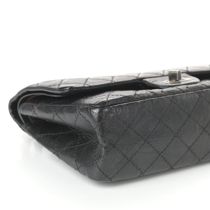 Chanel Aged Calfskin Quilted 2.55 Reissue 225 Flap Black 9 of 10