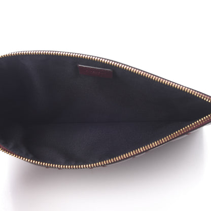 Givenchy Goatskin Quilted Diamond Pouch Aubergine 5 of 8