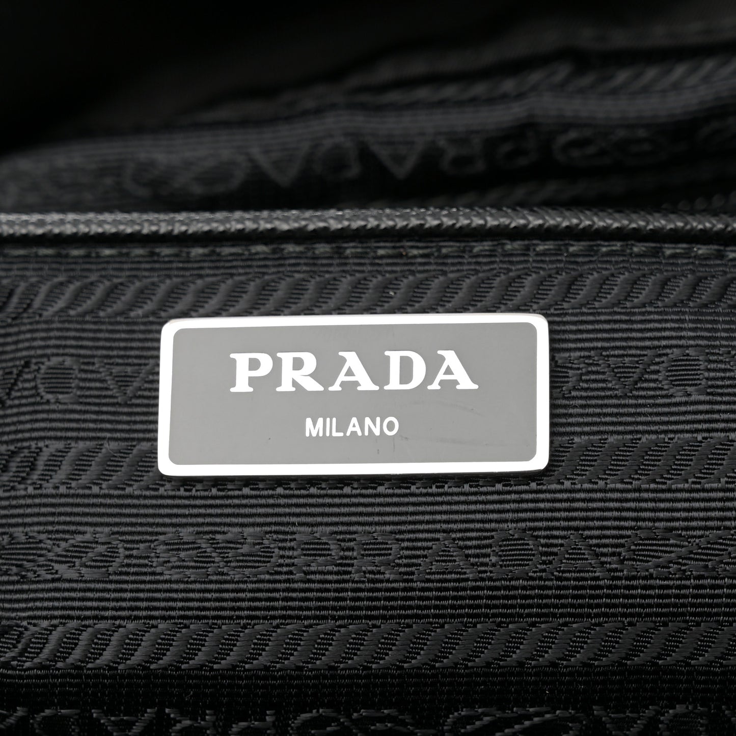 Nylon Vela Large Backpack Black