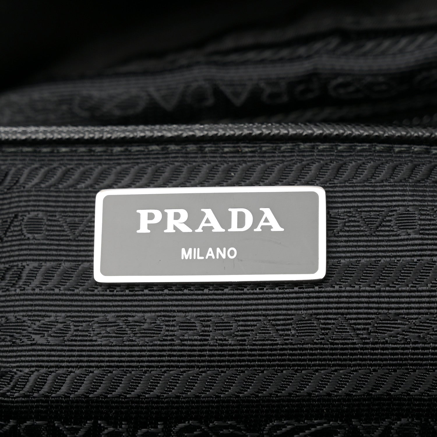 Prada Nylon Vela Large Backpack Black 6 of 10