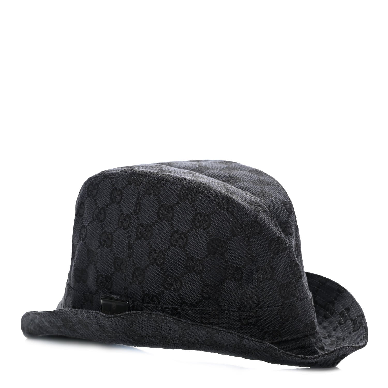 Gucci GG Monogram Bucket Hat S Black 3 of 9