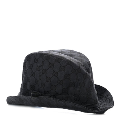 Gucci GG Monogram Bucket Hat S Black 3 of 9