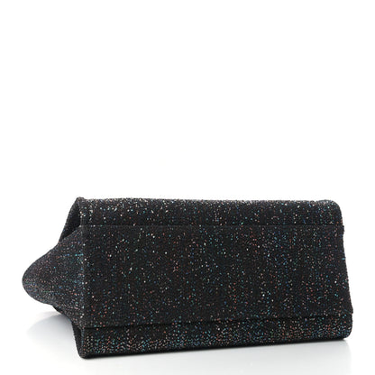 Chanel Calfskin Sequin Medium Deauville Tote Black 4 of 9