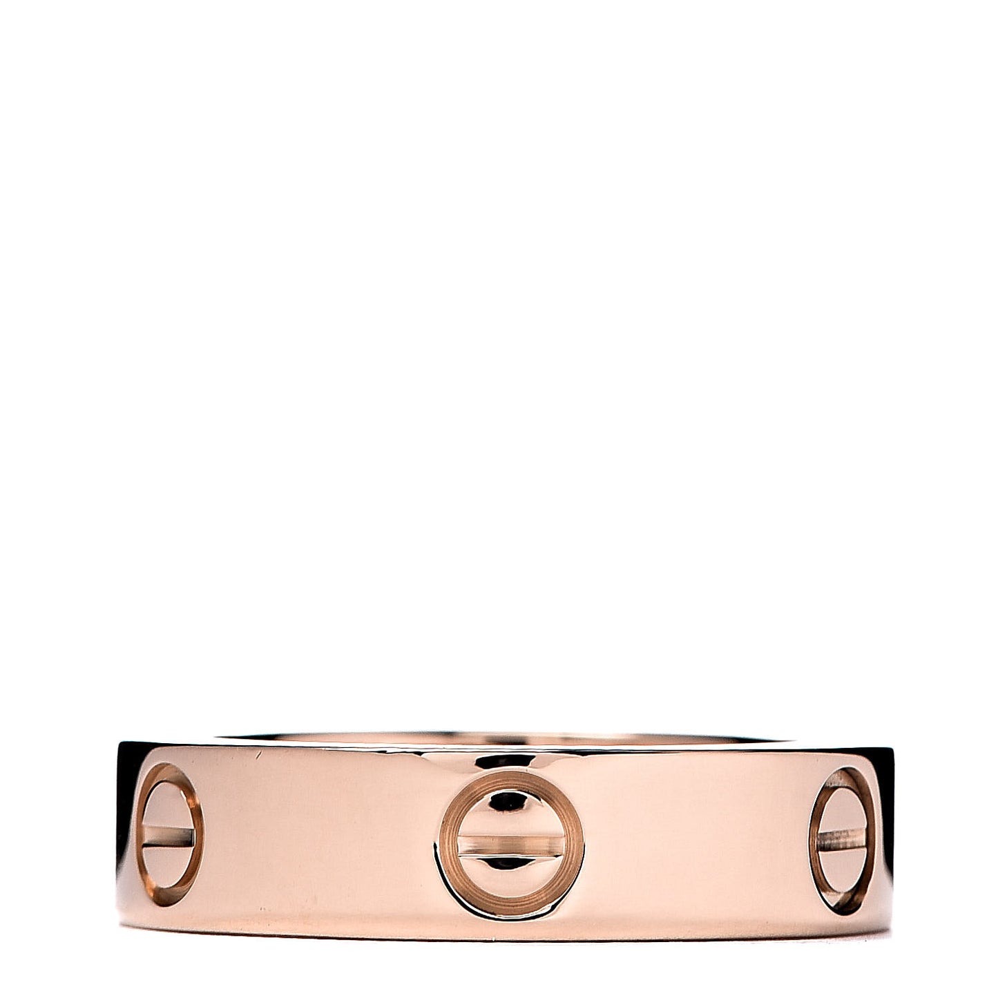 18K Pink Gold 5.5mm Astro LOVE Ring 53 6.25