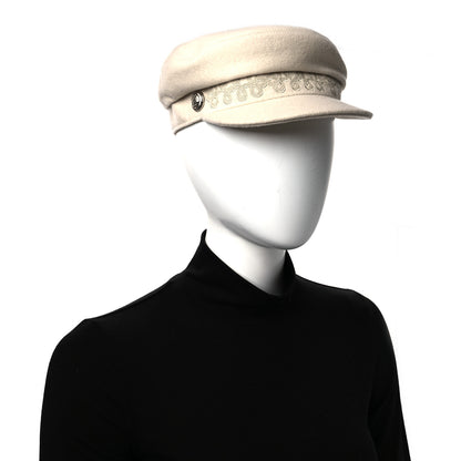 Hermes Wool Flannel Cabourg En Finesse Cap 58 2 of 10