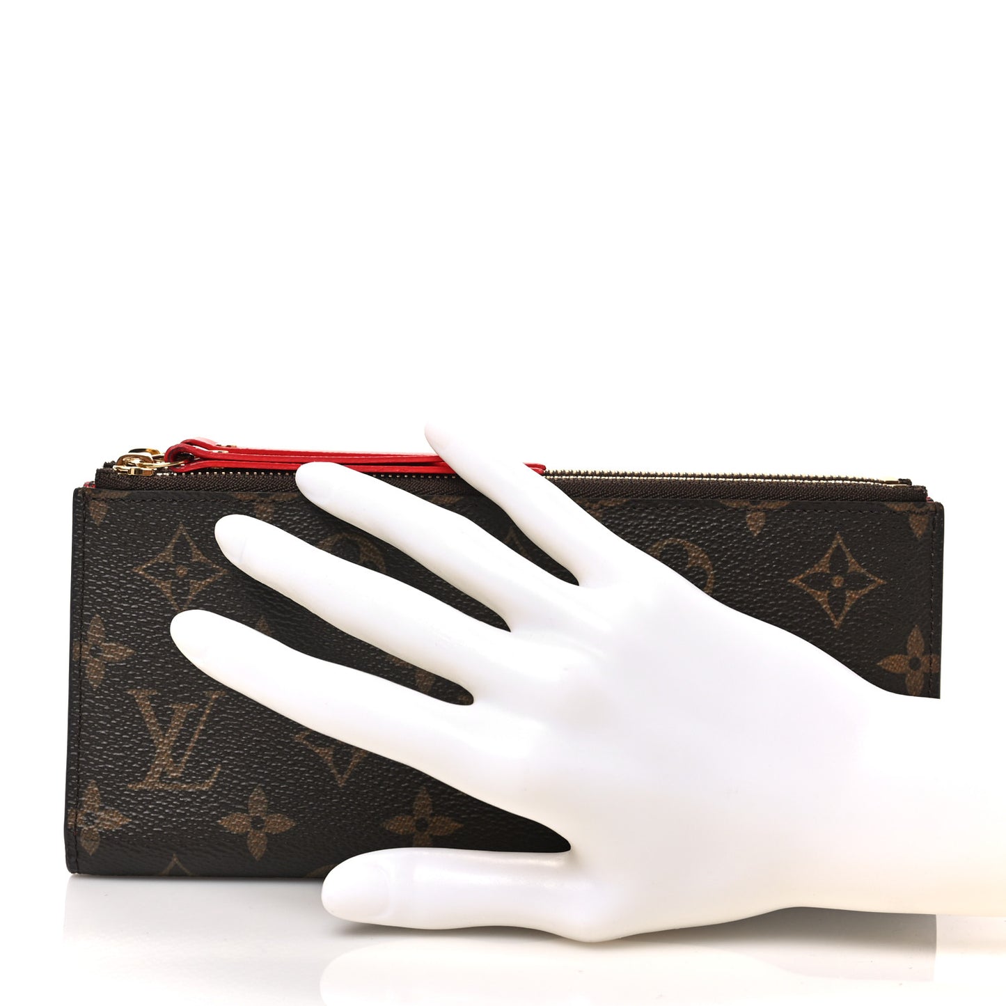 Monogram Adele Wallet Coquelicot