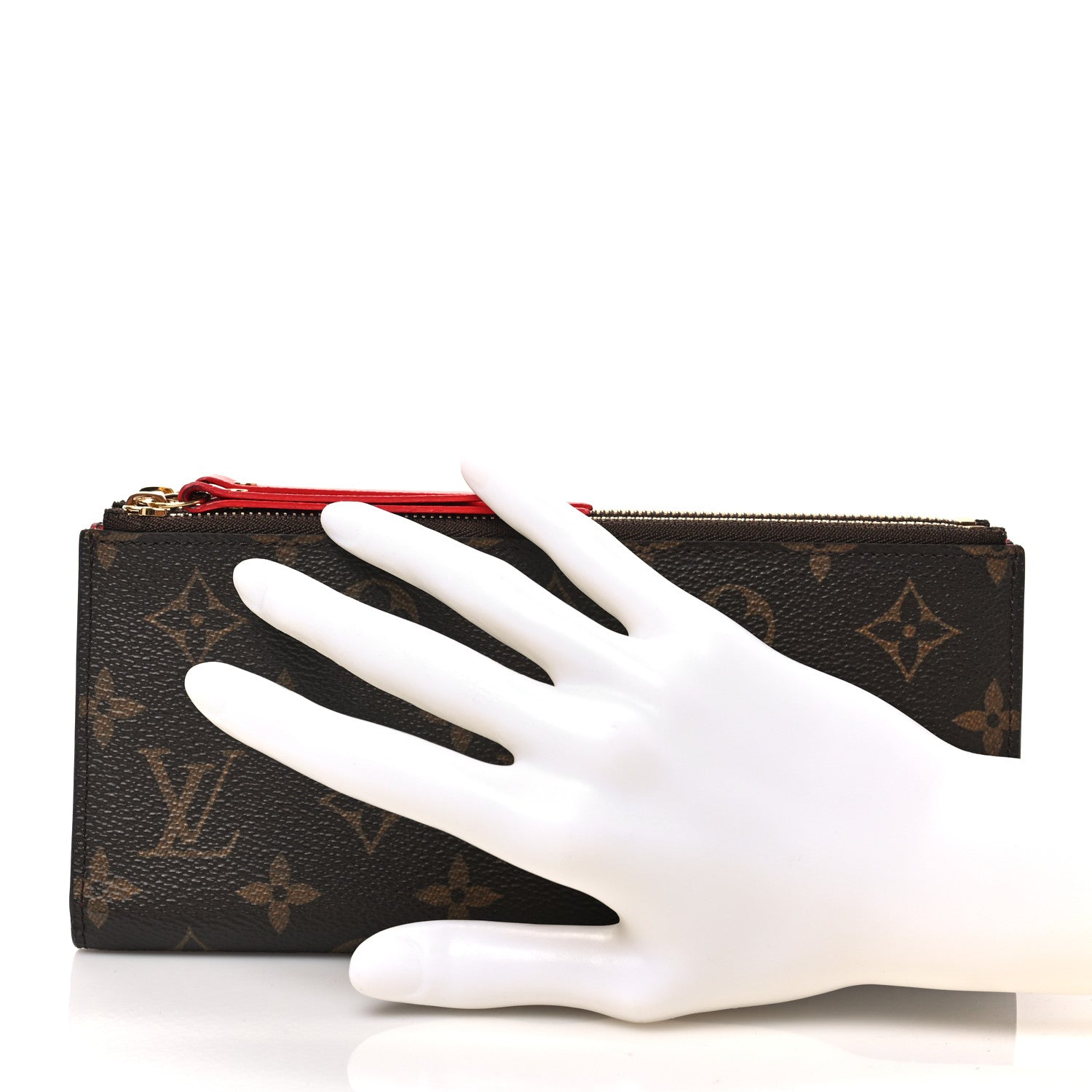Louis Vuitton Monogram Adele Wallet Coquelicot 2 of 6