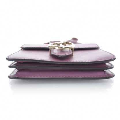 Gucci Calfskin 1973 Shoulder Flap Bag Mauve 5 of 9