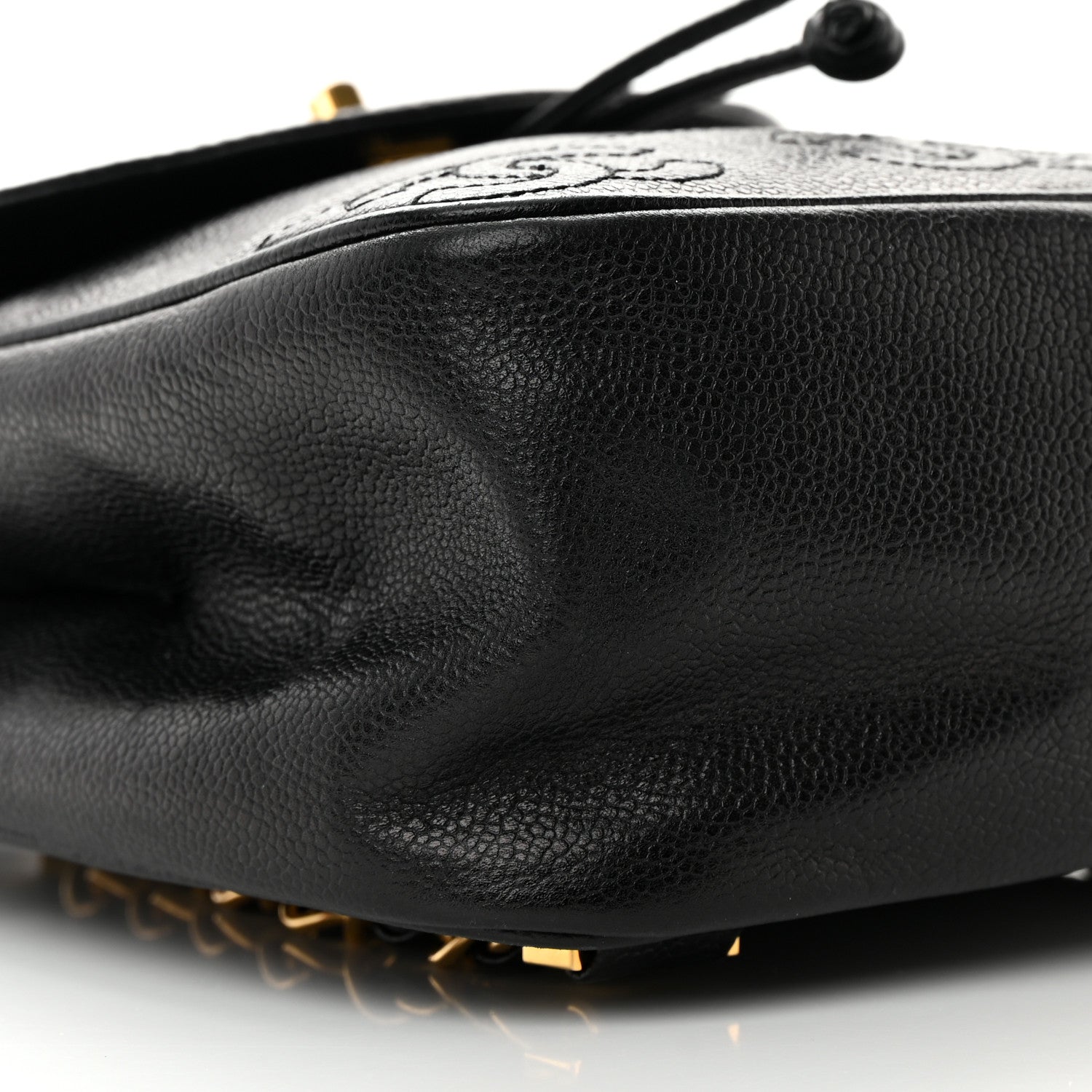 Chanel Caviar CC Backpack Black 9 of 15