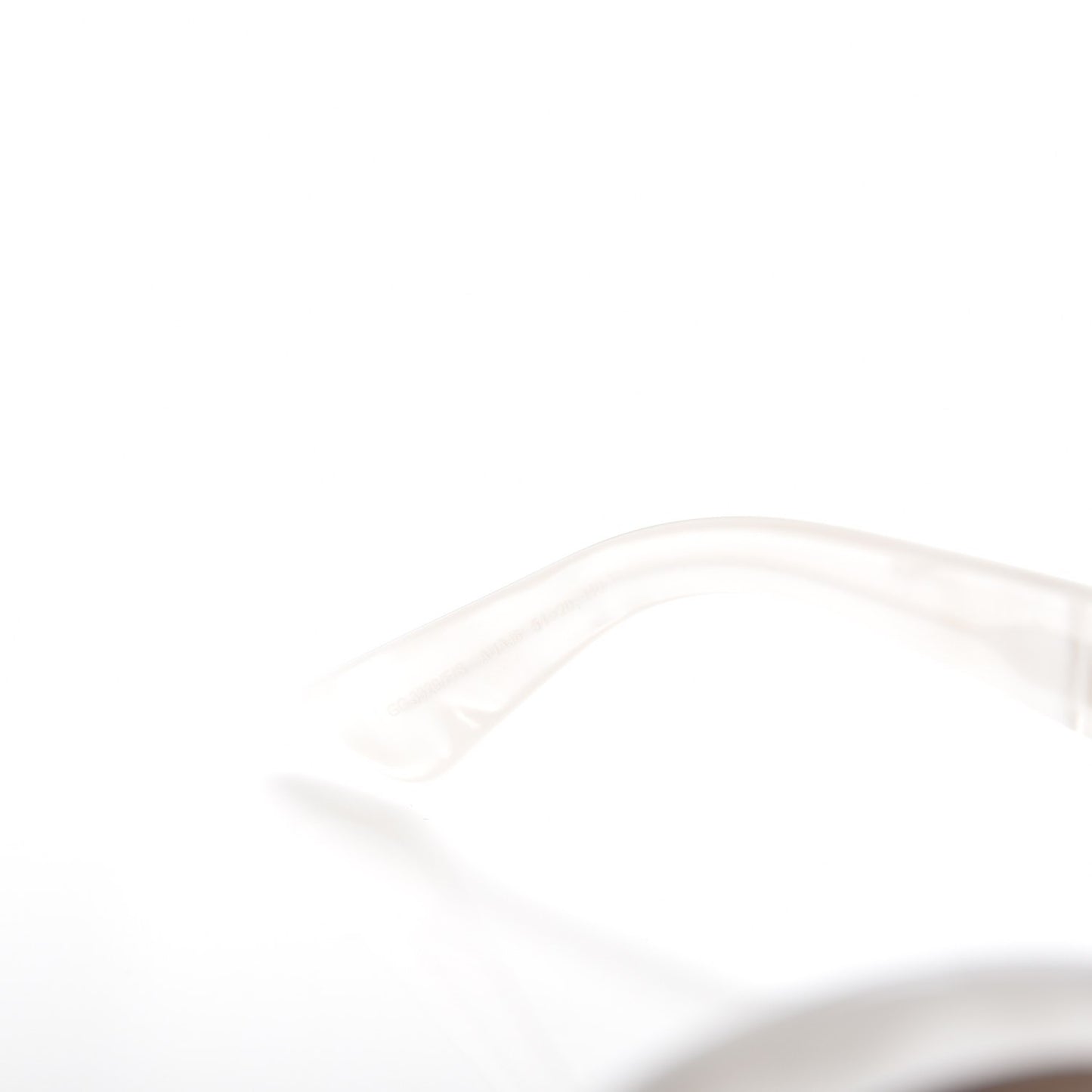 Acetate Round Sunglasses GG3829 F/S White
