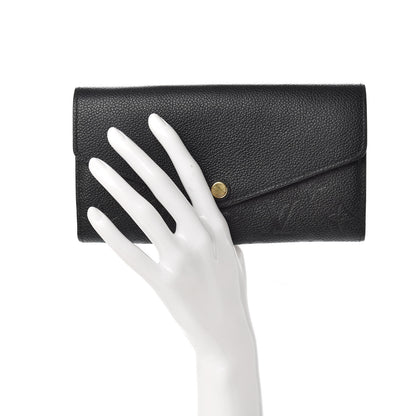 Louis Vuitton Empreinte Sarah Wallet NM Black 2 of 6