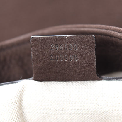 Gucci Nubuck Ribot Horse Heads Hobo Brown 7 of 11