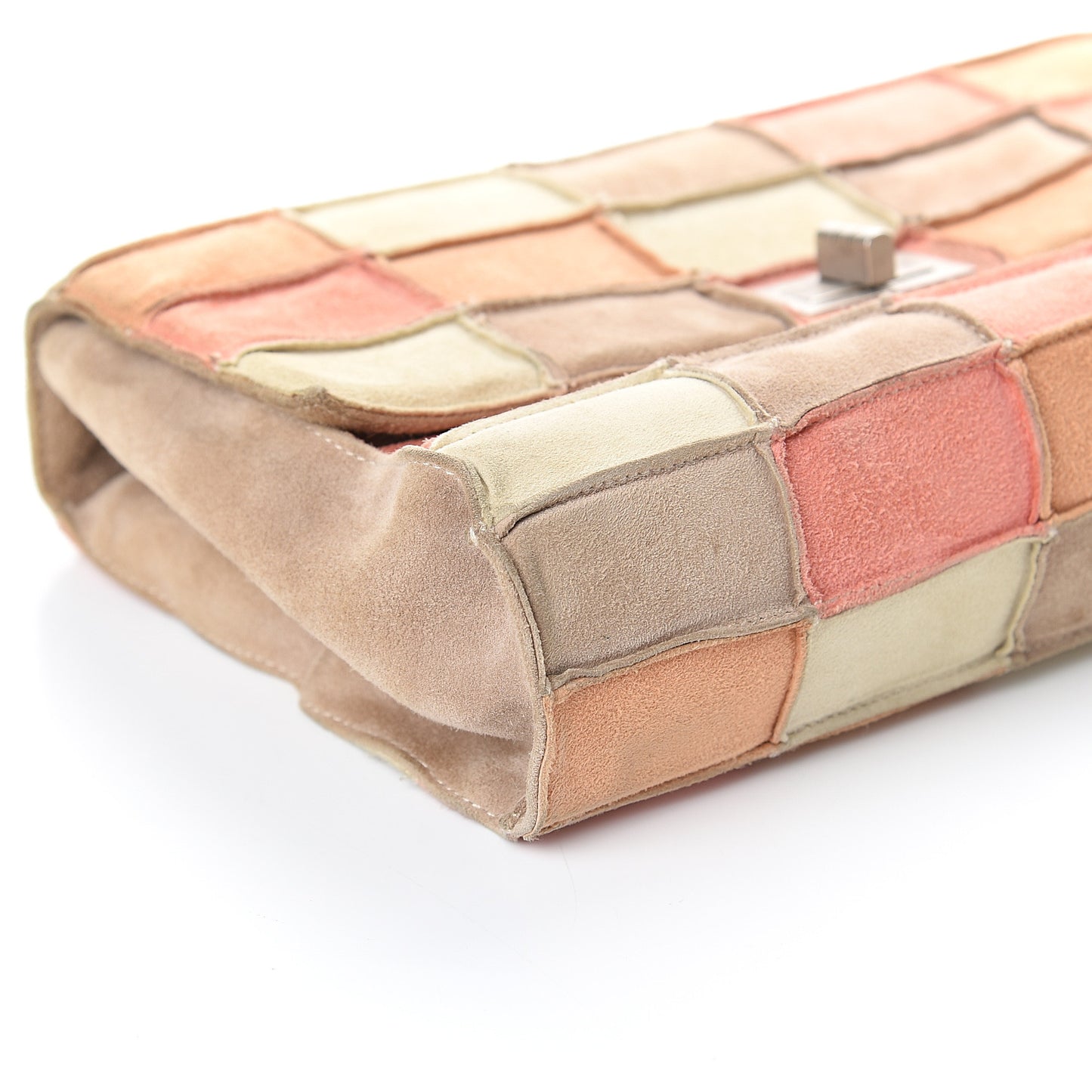 Suede Chocolate Bar Mademoiselle Flap Multicolor