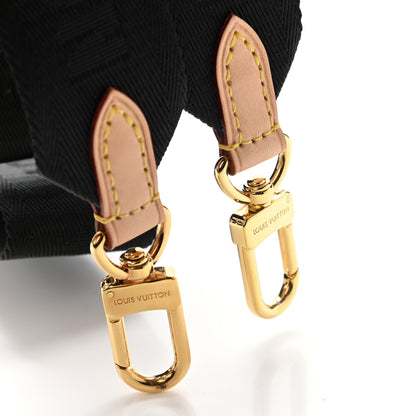 Louis Vuitton Nylon Multi Pochette Accessories Bandouliere Shoulder Strap Black 4 of 4
