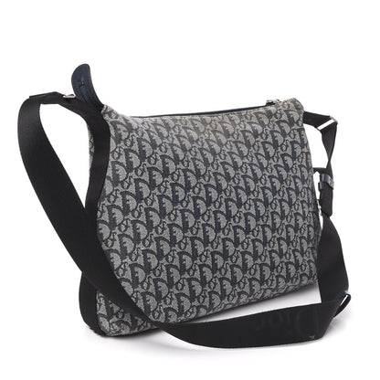 Christian Dior Monogram Messenger Navy 3 of 10
