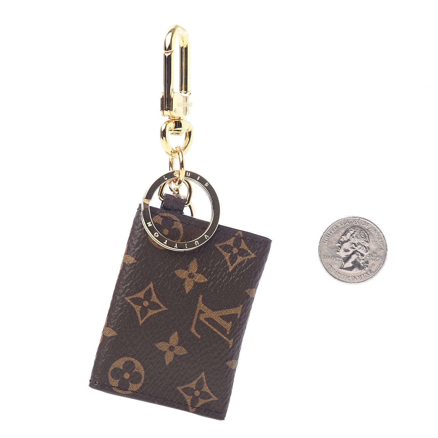 Louis Vuitton Monogram Kirigami Pouch Bag Charm Key Holder 2 of 3