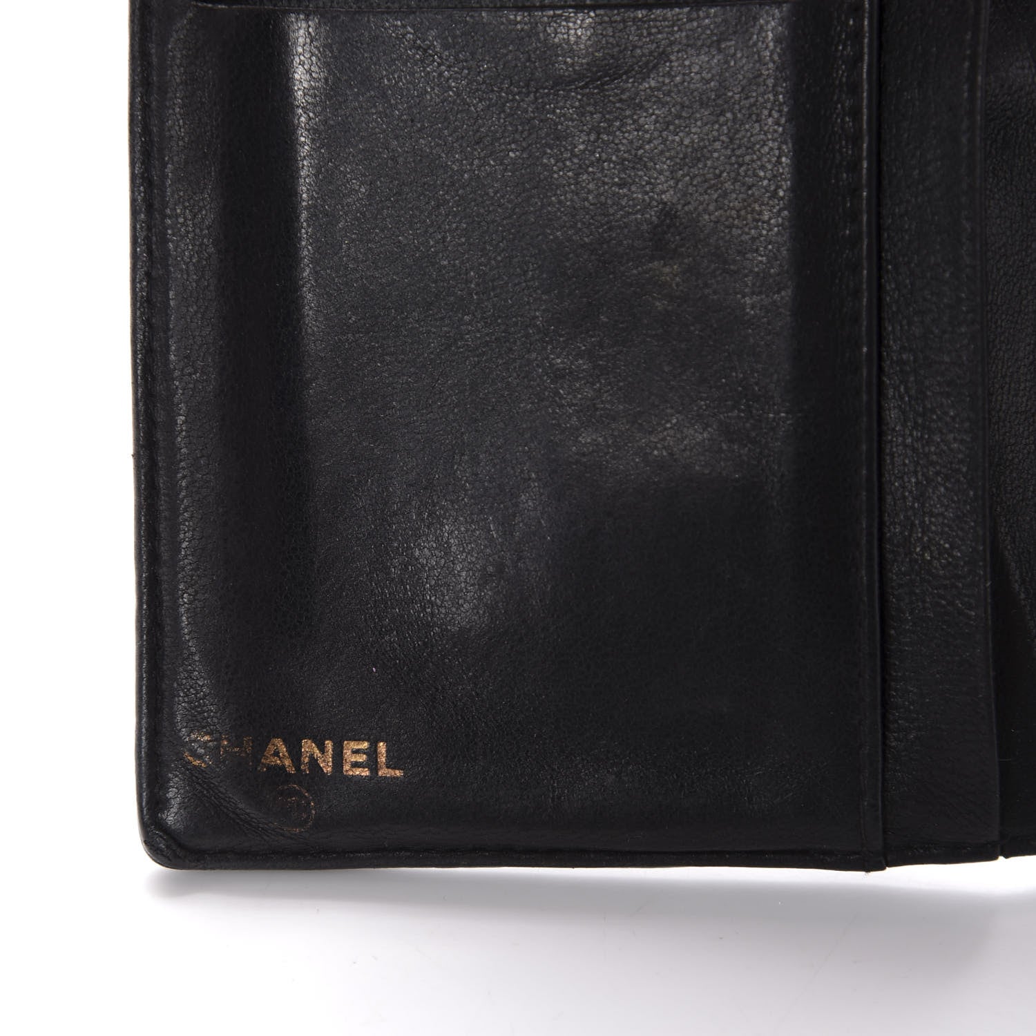 Chanel Caviar Timeless CC Compact French Wallet Black 8 of 11